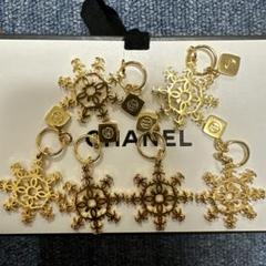 CHANEL シャネル ホリデー スノーフレーク チャーム 6個セット