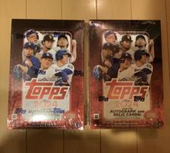 Topps 2024 MLB JAPAN EDITION 新品 未開封 2BOX