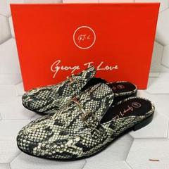GEORGE.J.LOVE / レディース ミュールサボ ブラック 22.5