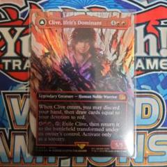 英語　クライヴ・ロズフィールド　ショーケースFOIL MTG MTG イフリートのドミナント、クライヴ 英語 ショーケース foil