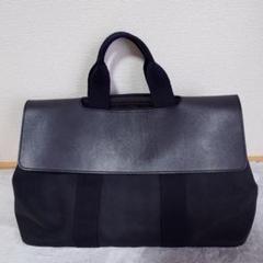 エルメス　HERMES　ヴァルパライソMM　キャンバス生地　黒 楽天市場】エルメス ヴァルパライソ MM トワルシェブロン レザー