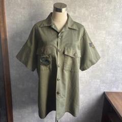 古着　ヴィンテージ ミリタリー　シャツ　used ビンテージ　レトロ　希少