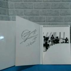 東方神起＊ユノ★激レア★直筆サイン付★韓国 2007公式カレンダー 東方神起＊ユノ☆激レア☆直筆サイン付☆韓国 2007公式