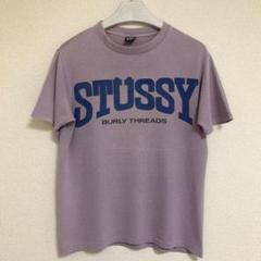 80s 前期 STUSSY USA 黒タグ BURLY THREADS Tシャツ