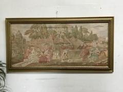 ゴブラン織り　イタリア製　絵画　寸法　縦78cm 横114cm 厚み4cm ゴブラン織りイタリア製絵画寸法縦78cm 横114cm 厚み4cm