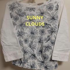 最終値引き　SUNNY CLOUDS 　リネン　花柄　刺繍 七分袖 トップス　Mのサムネイル
