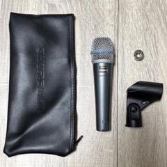 SHURE シュアー　ダイナミックマイク　収納ケース付き　BETA57A ポーチ付属 SHURE BETA57A シュアー ダイナミックマイク