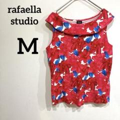 rafaella studio 【M】ノースリーブ花柄トップス 花柄トップス