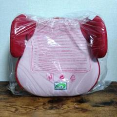 ジュニアシート ピンクと赤 メッシュ素材