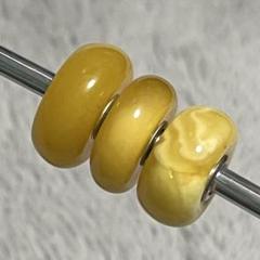 トロールビーズ　エングレイブドアンバー　ビッグサイズ トロールビーズ エングレイブドアンバー ビッグサイズ トロール