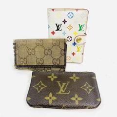 ルイヴィトン グッチ 小物 まとめ売り モノグラム 1002-S4332s ルイヴィトン グッチ 小物 まとめ売り モノグラム 1002-S4332s