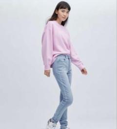 UNIQLO ウルトラストレッチスキニー ライトブルー ハイウエスト