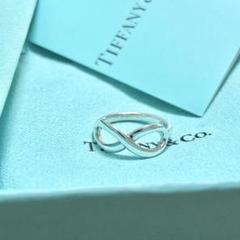 Tiffany &amp; Co. - 【安室奈美恵さん着用】Tiffany インフィニティリング　プラチナ　ダイヤ Tiffany & Co. - 【安室奈美恵さん着用】Tiffany インフィニティ