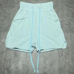 CVTVLIST 刺繍ロゴ　ターコイズ　スウェットハーフパンツ　1サイズ. m80585325776_1.jpg?1749883341