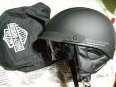 ハーレー純正 ヘルメット バイザー・シールド内蔵 黒艶消し　ＸＬ 61-62 ハーレー純正 ヘルメット バイザー・シールド内蔵 黒艶消し XL
