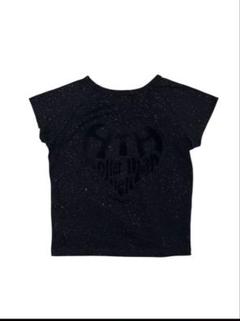 hth Glitter Heart Logo Cropped Tee ブラック ブラック HTH Glitter Heart Logo Cropped Tee - メルカリ