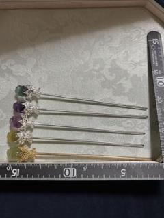 フローライト　お花　ローズ　つぼみ　蕾　スティック 5本セット