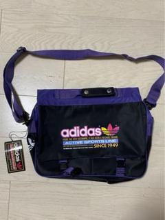 【90s】希少adidas ACE 2WAY メッセンジャーバッグ　グリーン adidas 90s 2way ショルダーバッグ メッセンジャーバッグ - メルカリ