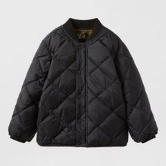 新品 ZARA キッズ 164cm オーバーサイズ ボア パフジャケット ZARA - ザラ ライダースジャケット 裏ボア アウター キッズ