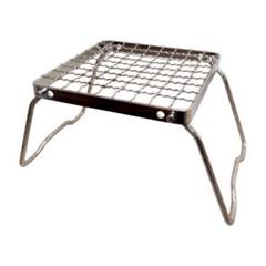 【新品】【高さ調整】折りたたみ式ミニクッカースタンド ソロキャンプ用 五徳　1個のサムネイル
