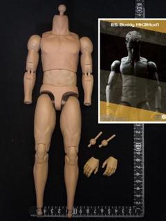 送料無料) 1/6 エズラ ヘッド 素体 男性 フィギュア (検 DAMTOYS