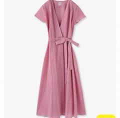 ワンピース RonHerman Checkered Seersucker Lap Dress m80613336878_1.jpg?1722413279