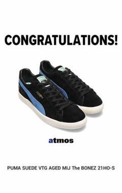【新品未使用】thebonez PUMAコラボスニーカーAtmos(BLACK)