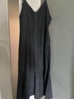 デニム　マーメイドキャミワンピース　3L