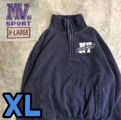 3T4675 MV SPORT ハーフジップ　スウェット　ビッグサイズ　古着