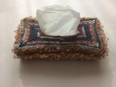ハンドメイド　ティッシュカバー