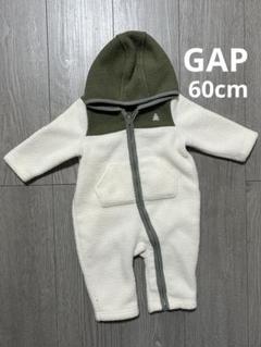 GAP ベビー服 フリースアウター ロンパース 60cm
