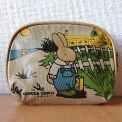GINGER TOWN ジンジャータウン ウサギ ポーチ 昭和レトロ