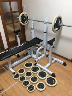 Wild Fit ワイルドフィット ベンチプレスセット 計65Kg 引き取り限定 楽天市場】WILD FIT (ワイルドフィット) トレーニングジムセット