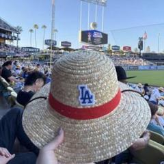 ワンピース ドジャース 麦わら帽子 ロサンゼルス