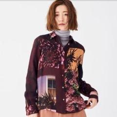 良品 PS Paul Smith ポールスミス フォトモンタージュプリントシャツ 良品 PS Paul Smith ポールスミス フォトモンタージュプリント