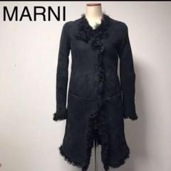 アイスコーヒー　　マルニ　コレクションモデル　花模様ファーコート　42 2025年最新】marni レディース 毛皮・ファーコートの人気