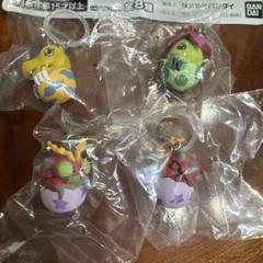 デジモン　めじるしアクセサリー　4個セット