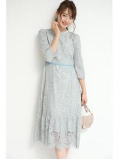 ジャスグリッティー　グリーン ワンピース JUSGLITTY - JUSGLITTY(ジャスグリッティー) ワンピース サイズ2