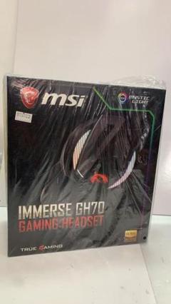 MSI IMMERSE GH70 ゲーミングヘッドセット