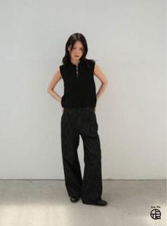 Thierry Collar Knit ohotoro サマーニット