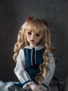 TY63 BJD 1/3 人形 ドール ウィッグ カツラ 耐熱 ハンドメイド
