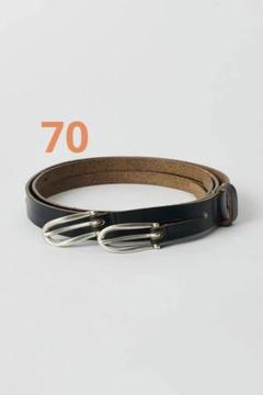 OUR LEGACY TWIN TONGUE BELT 70