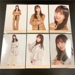 佐藤楓 ビッグシャツ チェックセットアップ 乃木坂46 生写真 コンプ