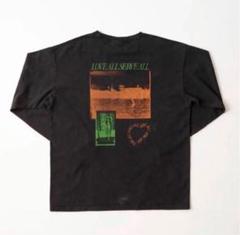 藤井風　ダメージロンT (Mサイズ) 藤井風 ダメージロングTシャツ Mサイズ - メルカリ