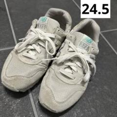 ニューバランス373 FN2 24.5センチ美品 Amazon | new balance(ニューバランス) 373 LIGHT GRAY/PINK