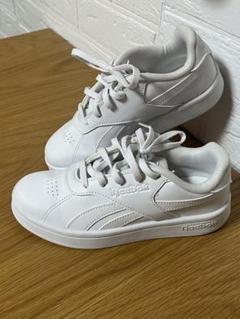 Reebok リーボック ホワイト キッズ　スニーカー 19cm