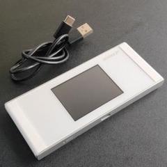 【WiMAX 2+】W05・ホワイト・解約済・コード付【動作確認済・Wi-Fi】