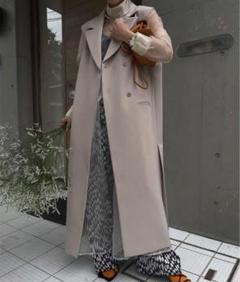 【美品ほぼ新品】LONG VEST SET SHEER DRESS