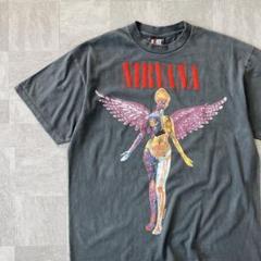 NIRVANA in utero s/s fade tee XL