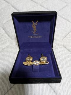 ✨イブサンローランカフス✨ラペルピンセット　Yves Saint Laurent 2025年最新】YSL イヴサンローラン カフスの人気アイテム - メルカリ